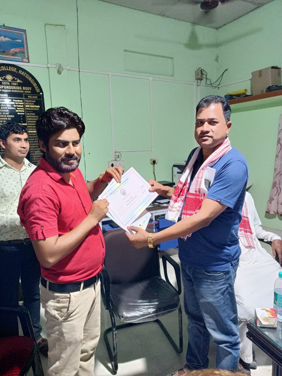 FIRST BATCH-2019 ( MASTER DEGREE)